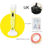 filament PLA plastic for DIY Smart 3 D magic scribble Pen