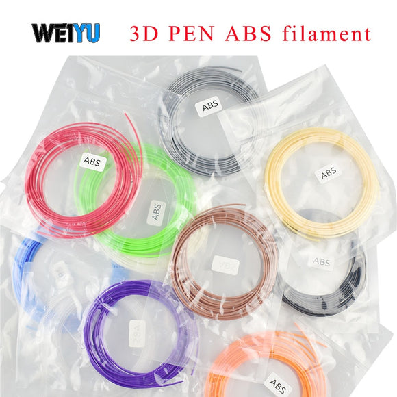 Weiyu 5M 1.75mm 3D Printer ABS Filament Modeling