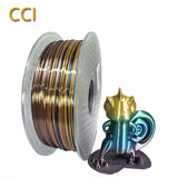 Silk PLA Rainbow 3d printer filament 1.75mm