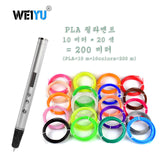 weiyu Latest RP900A 3D printing pen support ABS / PLA