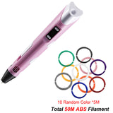 3D Pen DIY 3D Printing Pens with LCD Screen