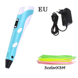 Rovtop 3D Printing Pen DIY 3D Pen Colorful Creative