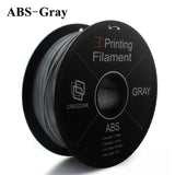 CREOZONE 3D Printer Filament 1.75mm 1KG PLA ABS Nylon