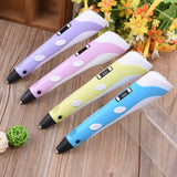 3D Printer Pen With 1.75mm PLA Filaments  & Copy  board 3 D