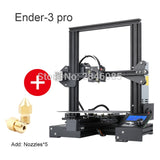 CREALITY 3D Ender-3 Pro 3D Printer Upgraded Magnetic Build Plate