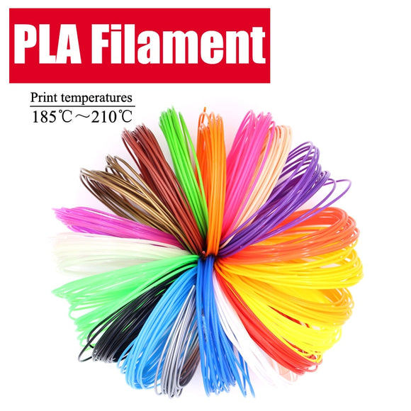 LIHUACHEN 3d pen filament PLA 1.75mm 20/30Colors 3D