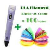 3d pen Myriwell 2 Generation LCD Display DIY 3D