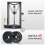ANYCUBIC Kossel 3D Printer Linear Plus Half Assembled