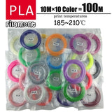 LIHUACHEN 3D Pen filament  ABS/PLA plastic 1.75mm 3D