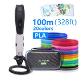 3d pen 3d tripe 1.75mm PLA filament Christmas gifts drawing with lcd screen