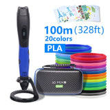 3d pen 3d tripe 1.75mm PLA filament Christmas gifts drawing with lcd screen