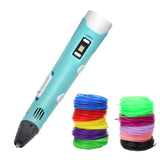 3D Pen Adjustable Speed Temperature 3D printing pen 1.75mm