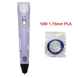 3D Pen Adjustable Speed Temperature 3D printing pen 1.75mm
