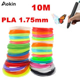 10 Meter Black White Red PLA 1.75mm 3D Printer
