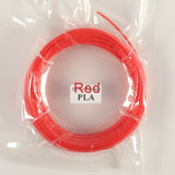 10 Meter Black White Red PLA 1.75mm 3D Printer