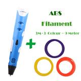 Original Myriwell 3D printing pen1.75mm ABS Smart 3d