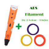 Original Myriwell 3D printing pen1.75mm ABS Smart 3d