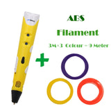 Original Myriwell 3D printing pen1.75mm ABS Smart 3d