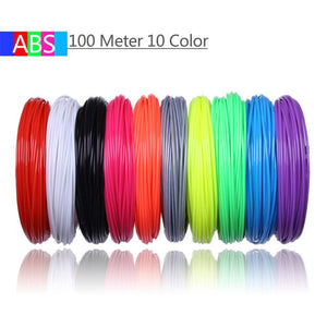 Use For 3D Printing Pen 200 Meters 20 Colors 1.75MM