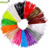 Dikale 3m x 12 colors 3D Printing Material 3D