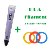 3d pen Myriwell 2 Generation LCD Display DIY 3D