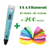 3d pen Myriwell 2 Generation LCD Display DIY 3D