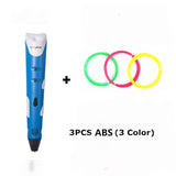 iGrArK 3D Pen Add 3Color Filaments 3D Printer