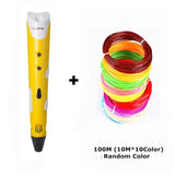 iGrArK 3D Pen Add 3Color Filaments 3D Printer