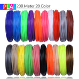 3D Printer Filaments 200 Meters 20 colors 3D Printing