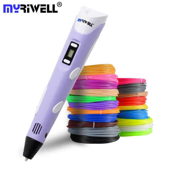 Myriwell 3D Pen LED Display 2nd Generation 3D Printing Pen