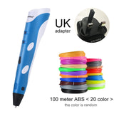 3D Pen Model 3 D Printer Drawing Magic Printing Pens