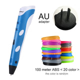 3D Pen Model 3 D Printer Drawing Magic Printing Pens