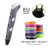 3D Pen Model 3 D Printer Drawing Magic Printing Pens