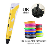 3D Pen Model 3 D Printer Drawing Magic Printing Pens