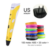 3D Pen Model 3 D Printer Drawing Magic Printing Pens