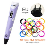Myriwell 3D Pen LED Display 2nd Generation 3D Printing Pen