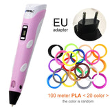 Myriwell 3D Pen LED Display 2nd Generation 3D Printing Pen