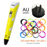 Myriwell 3D Pen LED Display 2nd Generation 3D Printing Pen