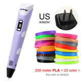 Myriwell 3D Pen LED Display 2nd Generation 3D Printing Pen