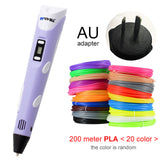 Myriwell 3D Pen LED Display 2nd Generation 3D Printing Pen