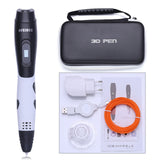 New Arrival Blue 3D Printing Pen With PLA Plastic Refill 3 D