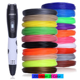 New Arrival Blue 3D Printing Pen With PLA Plastic Refill 3 D