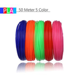 10 colors 100 meter 3D printer filament PLA 1.75mm
