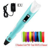 Dikale 3D Printing Pen 12V 3D Pen Pencil 3D