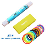 Myriwell 1.75mm ABS/PLA DIY 3D Pen LED Screen,USB Charging 3D