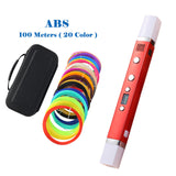 Myriwell 1.75mm ABS/PLA DIY 3D Pen LED Screen,USB Charging 3D